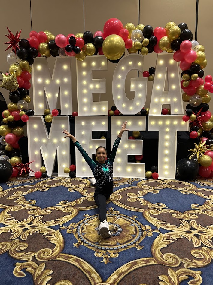 Photo of Mia at the Mega Meet in Las Vegas